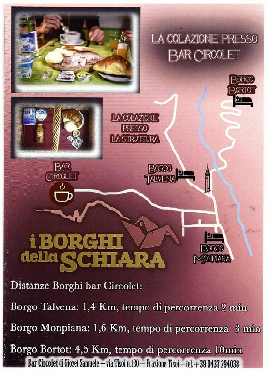 I Borghi Della Schiara - Borgo Talvena Belluno Bagian luar foto